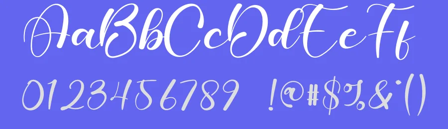 California Calligraphy Font by creativeletter — Script Handwritten Font — thumbnail 3