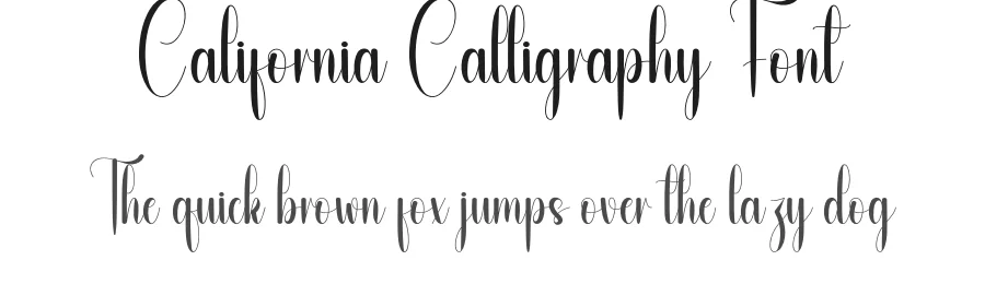 California Calligraphy Font by andikastudio — Script Handwritten Font