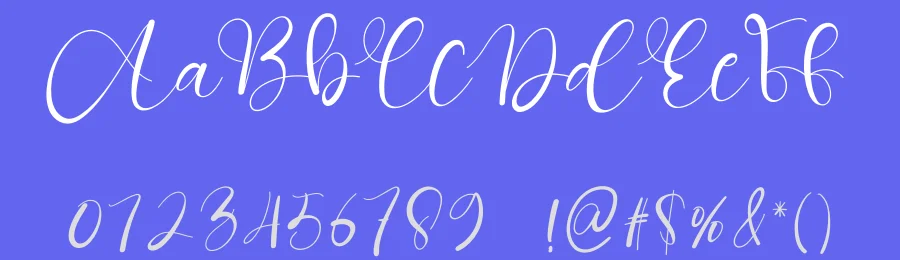 California Calligraphy Font by creativeletter — Script Handwritten Font — thumbnail 3