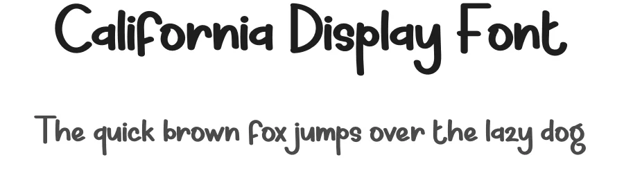 California Display Font by creativeletter — Display Font