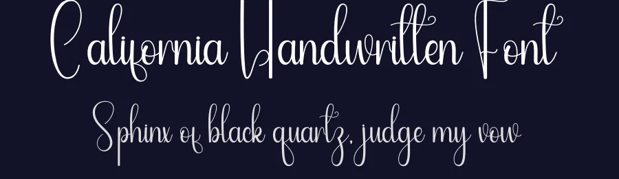 California Handwritten Font by andikastudio — Script Handwritten Font — thumbnail 2