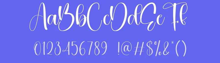 California – Modern Handwritten Script Font by creativeletter — Script Handwritten Font — thumbnail 3
