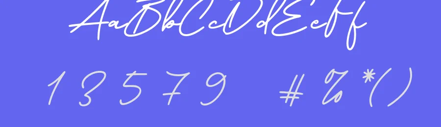 Californian Signature Font by Anxietype Foundry — Serif Font — thumbnail 3