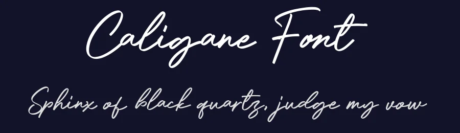 Caligane Font by Lettermine — Decorative Font — thumbnail 2