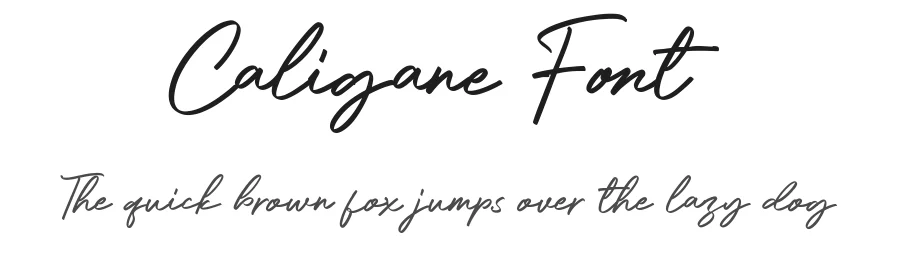 Caligane Font by Lettermine — Decorative Font