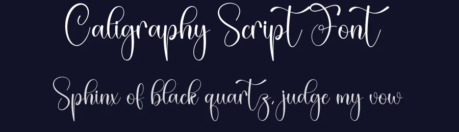 Caligraphy Script Font by creativeletter — Script Handwritten Font — thumbnail 2