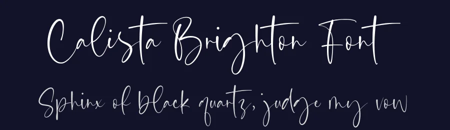 Calista Brighton Font by Timur type — Serif Font — thumbnail 2