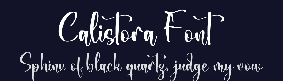 Calistora Font by letterfabric — Script Handwritten Font — thumbnail 2