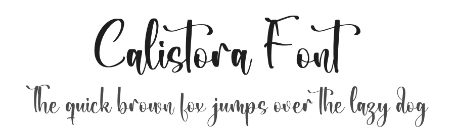 Calistora Font by letterfabric — Script Handwritten Font