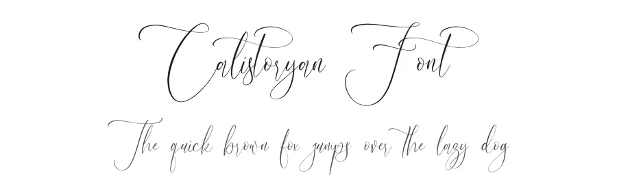 Calistoryan Font by letterfabric — Script Handwritten Font