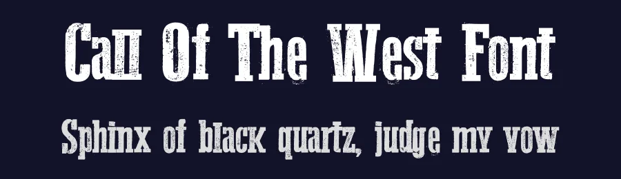 Call Of The West Font by Artnivora Studio — Display Font — thumbnail 2