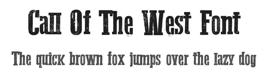 Call Of The West Font by Artnivora Studio — Display Font
