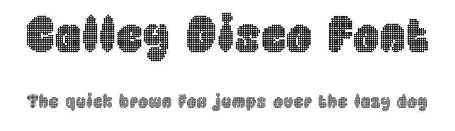 Calley Disco Font by craftsupplyco — Display Font