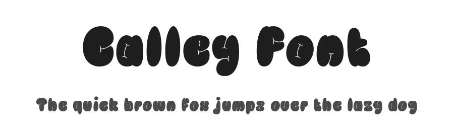 Calley Font by craftsupplyco — Display Font