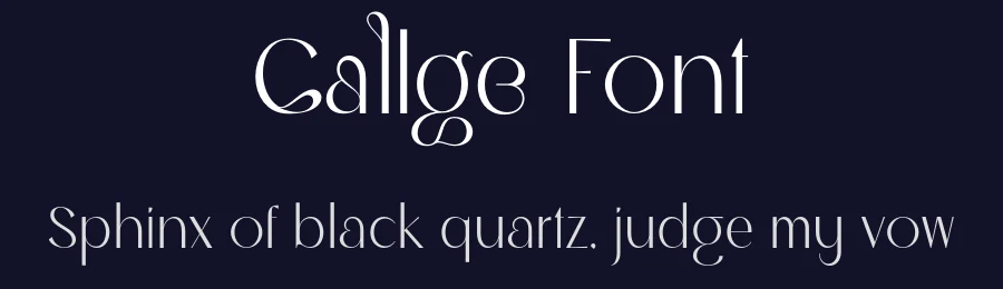 Callge Font by Sensatype Studio — Sans Serif Font — thumbnail 2