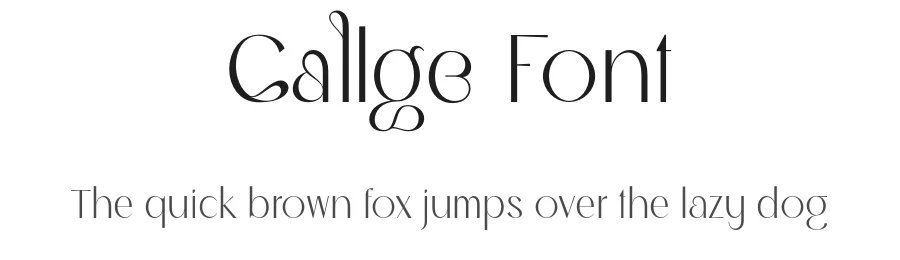 Callge Font by Sensatype Studio — Sans Serif Font