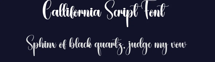 Callifornia Script Font by creativeletter — Script Handwritten Font — thumbnail 2