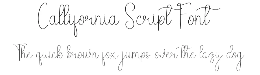 Callifornia Script Font by andikastudio — Script Handwritten Font