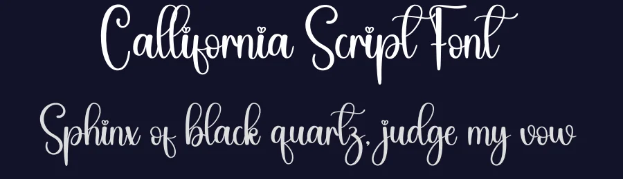 Callifornia Script Font by creativeletter — Script Handwritten Font — thumbnail 2