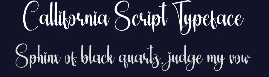 Callifornia Script Typeface by creativeletter — Script Handwritten Font — thumbnail 2