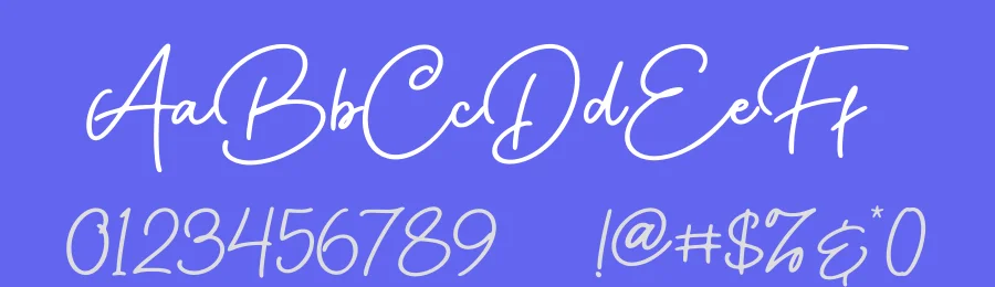 Calligain Handwritten Font by Basnistudio — Script Handwritten Font — thumbnail 3
