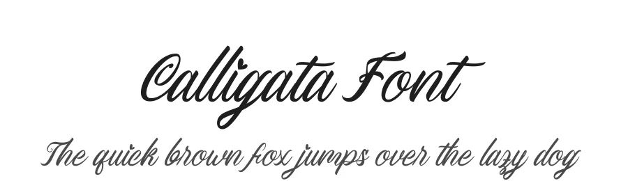 Calligata Font by sesa_grafika — Script Handwritten Font