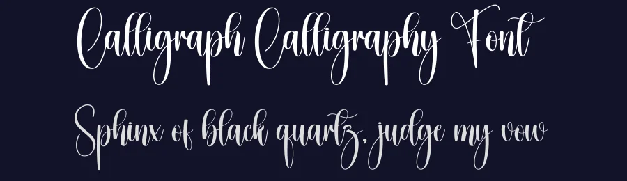 Calligraph Calligraphy Font by creativeletter — Script Handwritten Font — thumbnail 2