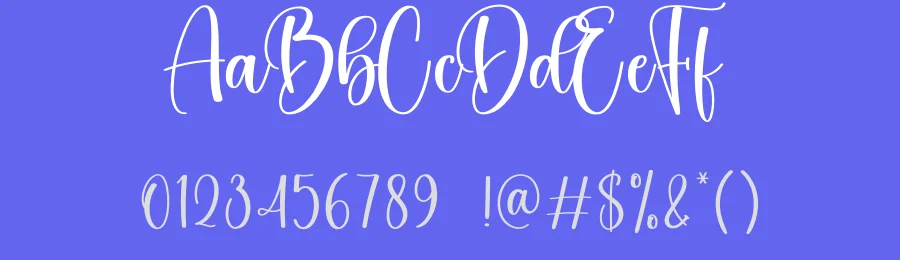Calligraph Script Font by creativeletter — Script Handwritten Font — thumbnail 3