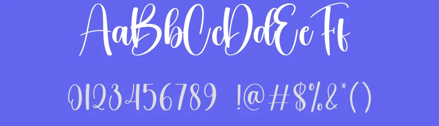 Calligraph Script Font by creativeletter — Script Handwritten Font — thumbnail 3