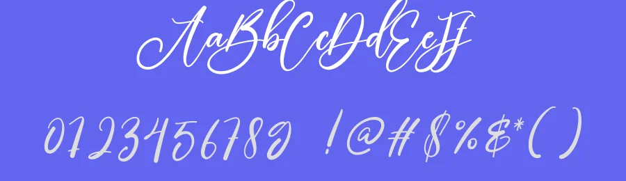 Calligraphy Brilliant Font by creativeletter — Script Handwritten Font — thumbnail 3