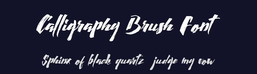 Calligraphy Brush Font by Vitalii — Script Handwritten Font — thumbnail 2