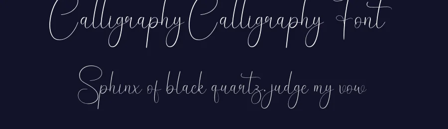 Calligraphy Calligraphy Font by creativeletter — Script Handwritten Font — thumbnail 2