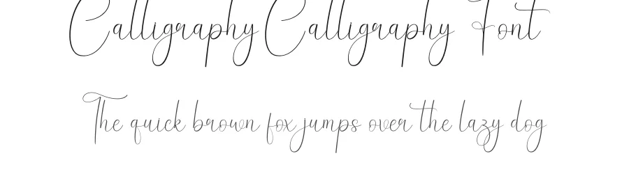 Calligraphy Calligraphy Font by creativeletter — Script Handwritten Font