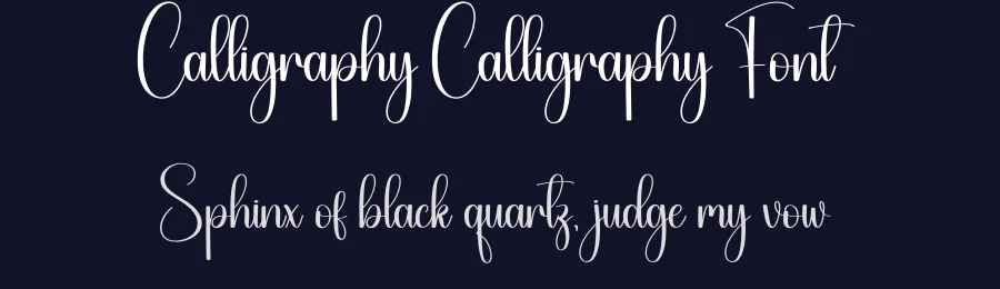 Calligraphy Calligraphy Font by creativeletter — Script Handwritten Font — thumbnail 2
