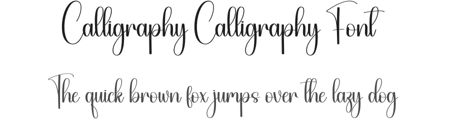 Calligraphy Calligraphy Font by creativeletter — Script Handwritten Font