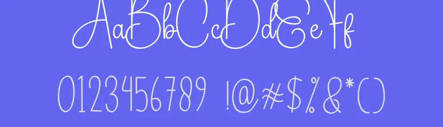 Calligraphy Calligraphy Typeface by creativeletter — Script Handwritten Font — thumbnail 3