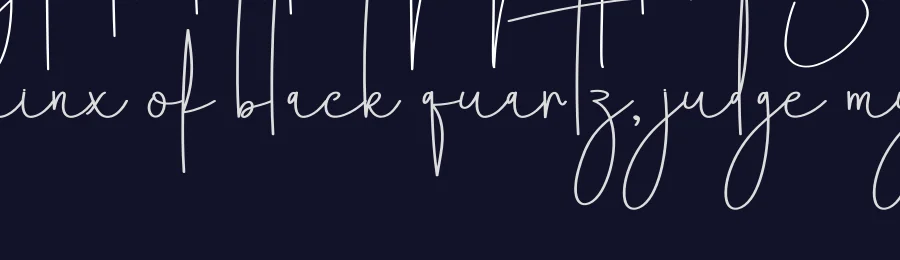 Calligraphy Handmade – Modern Simple Font by creativeletter — Script Handwritten Font — thumbnail 2