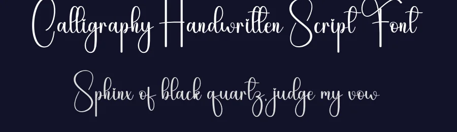 Calligraphy Handwritten Script Font by andikastudio — Script Handwritten Font — thumbnail 2