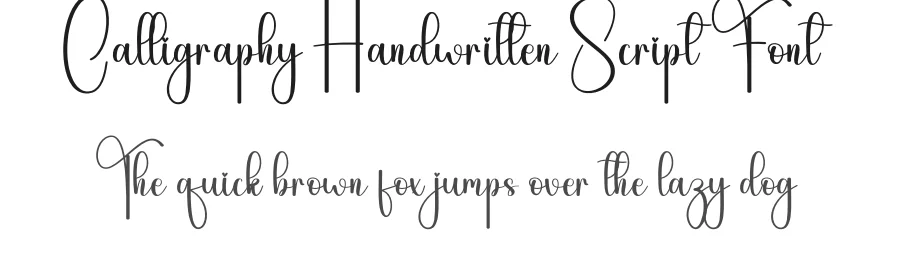 Calligraphy Handwritten Script Font by andikastudio — Script Handwritten Font