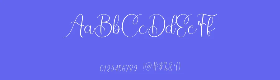 Calligraphy – Modern Handmade Font by freshtypeink — Script Handwritten Font — thumbnail 3