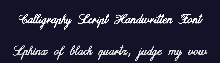 Calligraphy Script Handwritten Font by zai — Script Handwritten Font — thumbnail 2