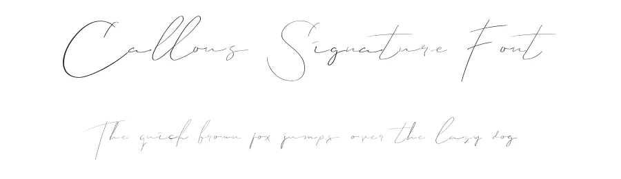 Callous Signature Font by Gumacreative — Script Handwritten Font