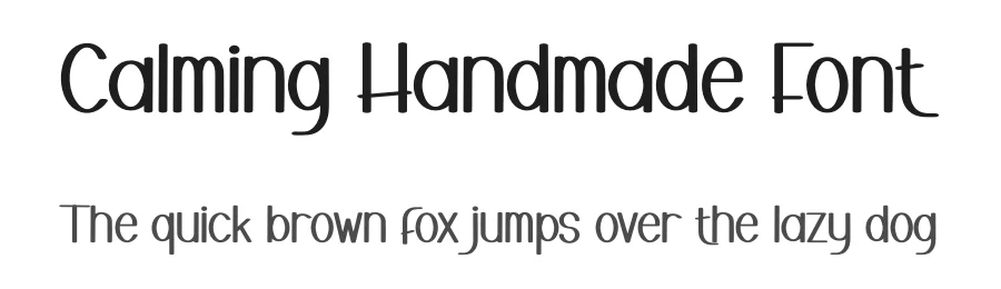 Calming Handmade Font by andikastudio — Display Font