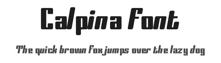 Calpina Font by craftsupplyco β Sans Serif Font