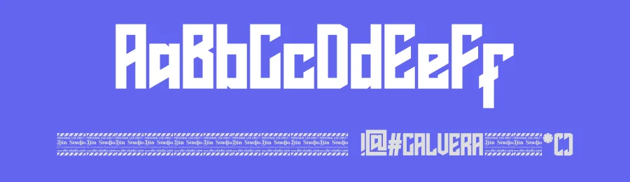 Calvera Display Font by Din Studio — Display Font — thumbnail 3