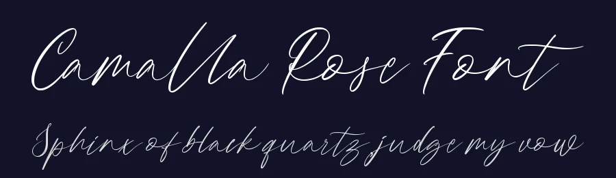 Camalla Rose Font by Nox Studio — Script Handwritten Font — thumbnail 2