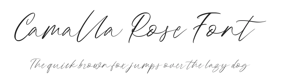 Camalla Rose Font by Nox Studio — Script Handwritten Font
