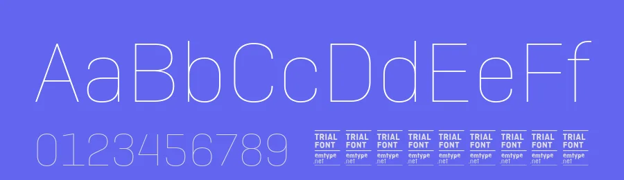 Camber Font Family by Emtype Foundry — Sans Serif Font — thumbnail 3