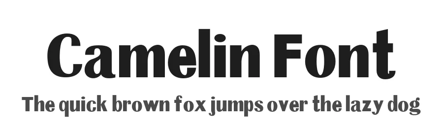 Camelin Font by Gian Studio — Sans Serif Font