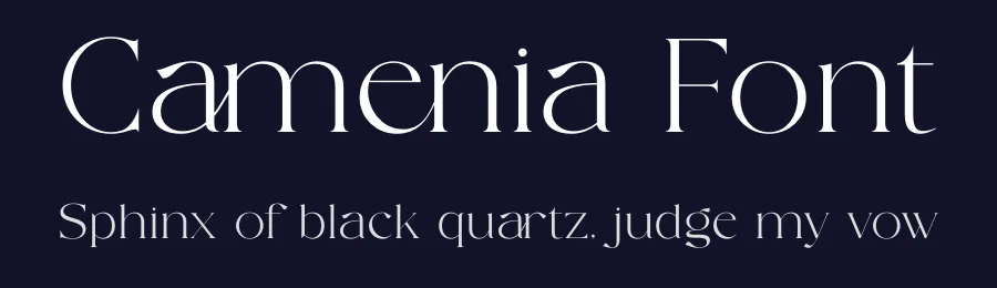 Camenia Font by SURATMI — Decorative Font — thumbnail 2